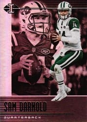 2019 Panini Illusions Base Set Sam Darnold #9 card