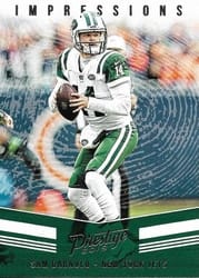 2019 Panini Prestige Impressions Sam Darnold #IP-SD card