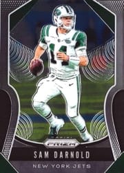 2019 Panini Prizm Base Set Sam Darnold #28 card