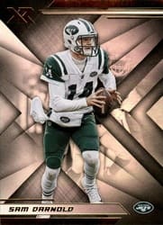 2019 Panini XR Base Set Sam Darnold #10 card