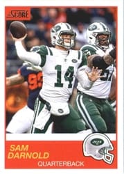 2019 Score Base Set Sam Darnold #152 card