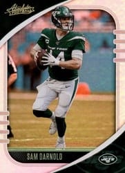 2020 Panini Absolute Base Set Sam Darnold #32 card