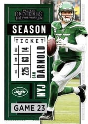 2020 Panini Contenders Base Set Sam Darnold #32 card