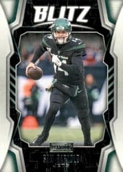 2020 Panini Playbook Blitz Sam Darnold #BLITZ-24 card