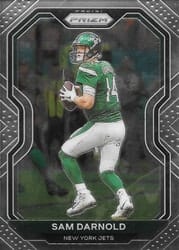 2020 Panini Prizm Base Set Sam Darnold #28 card