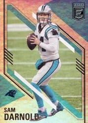 2021 Donruss Elite Base Set Sam Darnold #17 card