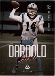 2021 Panini Luminance Base Set Sam Darnold #13 card
