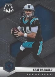 2021 Panini Mosaic Base Set Sam Darnold #155 card
