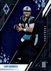 2021 Panini Phoenix Base Set Sam Darnold #17 card