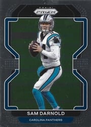 2021 Panini Prizm Base Set Sam Darnold #314 card