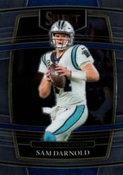 2021 Panini Select Base Set Sam Darnold #7 card