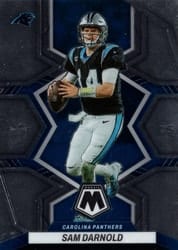 2022 Panini Mosaic Base Set Sam Darnold #27 card