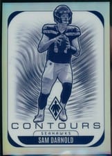 2025 Panini Phoenix Contours Sam Darnold #29 card