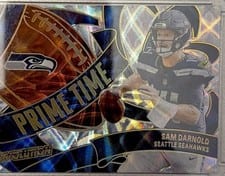2025 Panini Revolution Prime Time Performers Sam Darnold #16 card