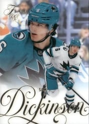 2025-26 Flair Base Set Sam Dickinson #197 card