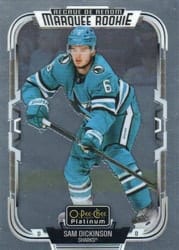 2025-26 O-Pee-Chee Platinum Base Set Sam Dickinson #283 card