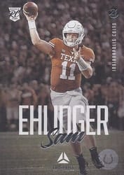 2021 Panini Luminance Base Set Sam Ehlinger #102 card