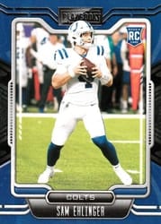 2021 Panini Playbook Base Set Sam Ehlinger #197 card