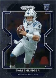 2021 Panini Prizm Base Set Sam Ehlinger #395 card