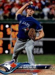 2018 Topps Update Base Set Sam Gaviglio #US262 card