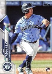 2020 Topps Update Base Set Sam Haggerty #U-152 card