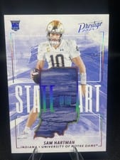 2024 Panini Prestige State of the Art Sam Hartman #SA-SHN card