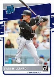 2020 Donruss Base Set Sam Hilliard #46 card