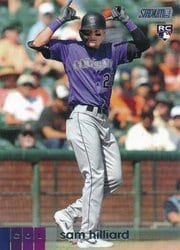 2020 Stadium Club Base Set Sam Hilliard #98 card