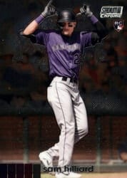 2020 Stadium Club Chrome Base Set Sam Hilliard #98 card