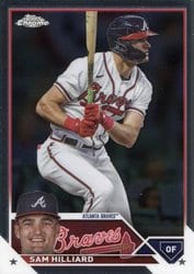 2023 Topps Chrome Update Base Set Sam Hilliard #USC140 card
