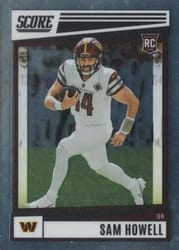 2022 Panini Chronicles Score Premium Rookies Sam Howell #SP-304 card