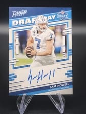 2022 Panini Prestige Draft Day Signatures Sam Howell #DDS-SH card