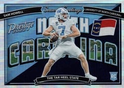 2022 Panini Prestige Seasons Greetings Sam Howell #SG-5 card