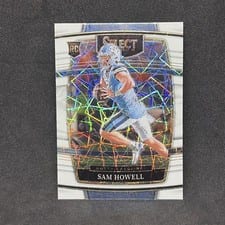 2022 Panini Select Draft Picks Sam Howell #3 card