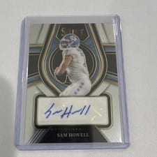 2022 Panini Select Draft Picks Rookie Signatures Sam Howell #RS-SHO card