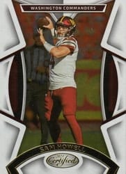 2023 Panini Certified Base Set Sam Howell #40 card