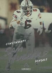 2018 Panini Luminance Base Set Sam Hubbard #190 card