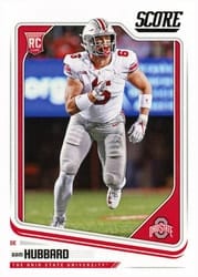 2018 Score Base Set Sam Hubbard #415 card