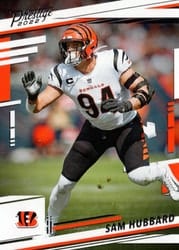 2022 Panini Prestige Base Set Sam Hubbard #64 card