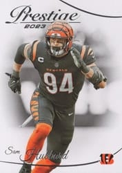 2023 Panini Prestige Base Set Sam Hubbard #64 card