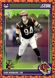 2024 Score-A-Treat Base Set Sam Hubbard #60 card