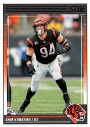2024 Score Base Set Sam Hubbard #60 card