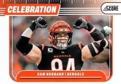 2024 Score Celebration Sam Hubbard #C-SHD card