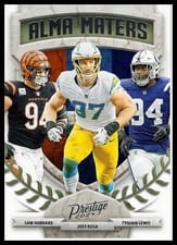2024 Panini Prestige Alma Maters Sam Hubbard / Joey Bosa / Tyquan Lewis #6 card