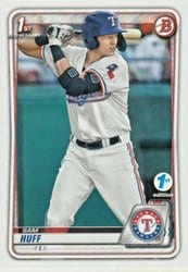 2020 Bowman 1st Edition Base Set Sam Huff #BFE-33 card