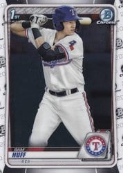 2020 Bowman Chrome Prospects Sam Huff #BCP-33 card