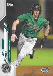 2020 Topps Pro Debut Base Set Sam Huff #PD-160 card