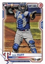 2021 Bowman Base Set Sam Huff #23 card