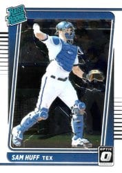 2021 Donruss Optic Base Set Sam Huff #44 card