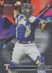 2021 Finest Base Set Sam Huff #86 card